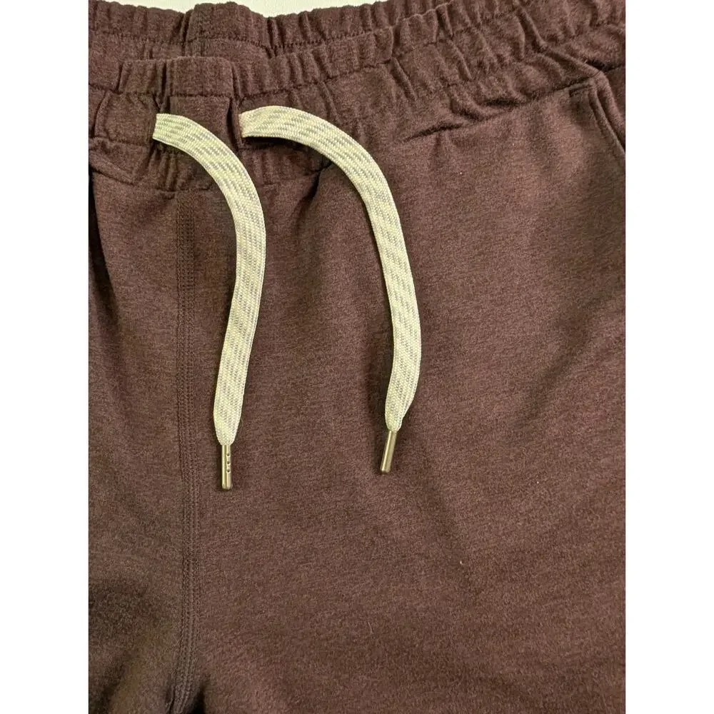 Vuori Performance Jogger DreamKnit Stretch Athletic Lounge Pants Brown Women XS - Picture 8 of 13